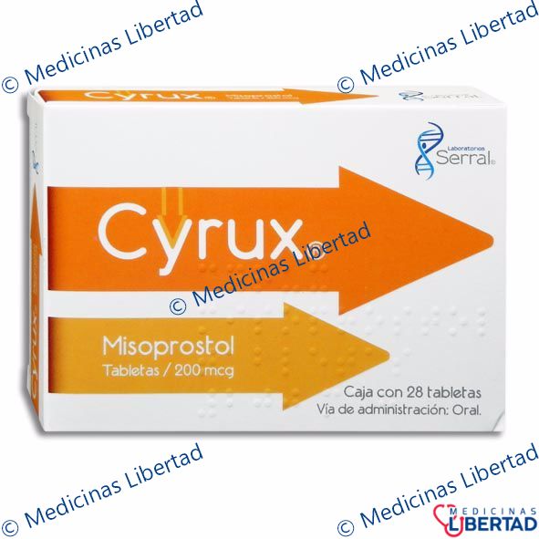 CYRUX/MISOPROSTOL - Tabletas - c/28