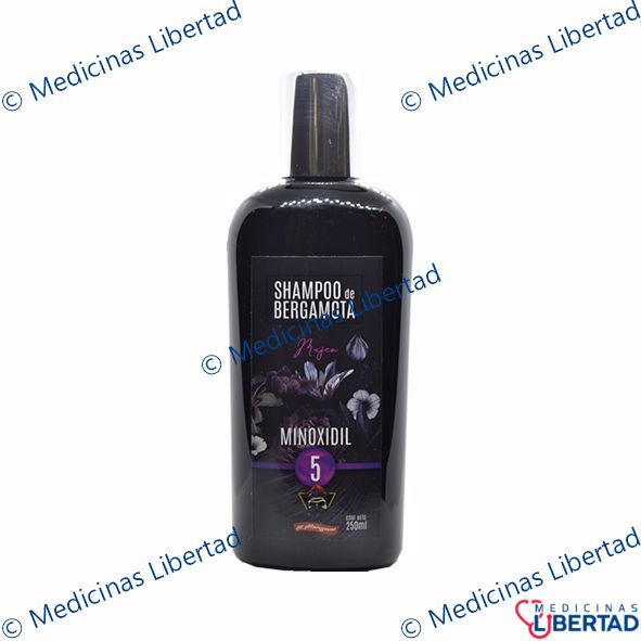 SHAMPOO DE BERGAMOTA CON MINOXIDIL MORGANS MUJER  250ML