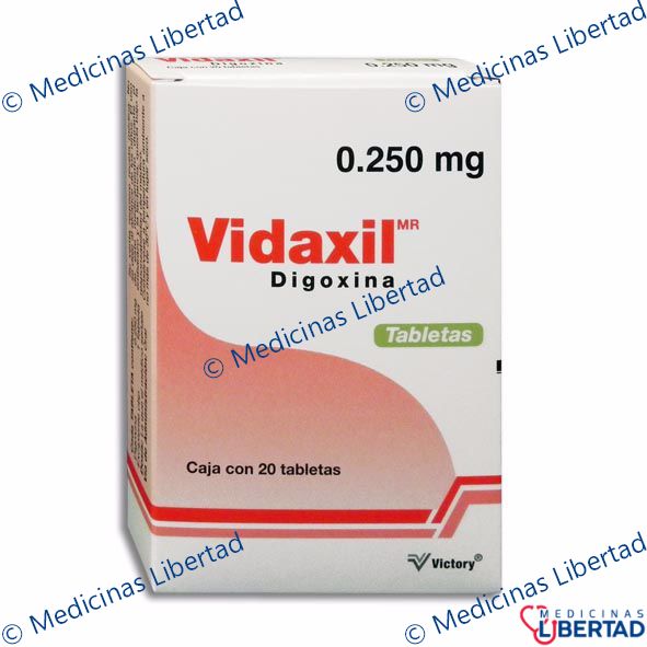 VIDAXIL 250 mcg tabletas c/20