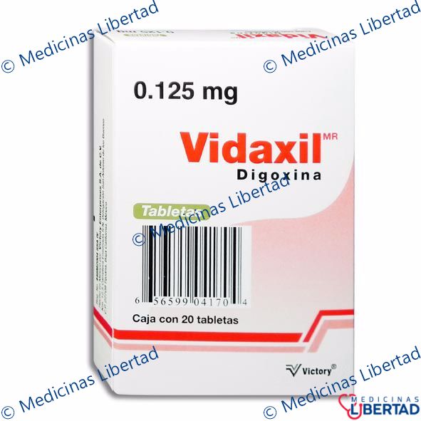 VIDAXIL 0.125 TABLETAS  C/20