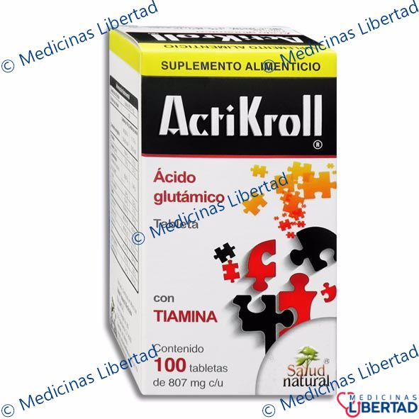 ACTIKROLL TABLETAS  C/100