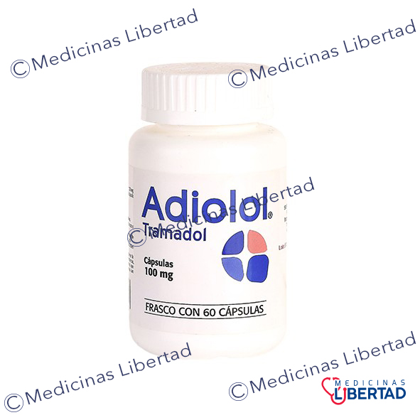 ADIOLOL ( TRAMADOL )  100 MG FRASCO C/60 CAPSULAS