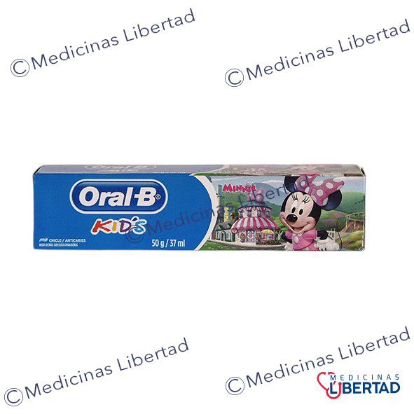 PASTA ORAL-B KIDS MINNIE 50 GRS