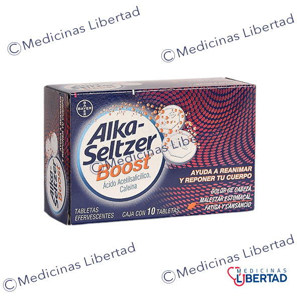 ALKASELTZER BOOST C/10 TAB