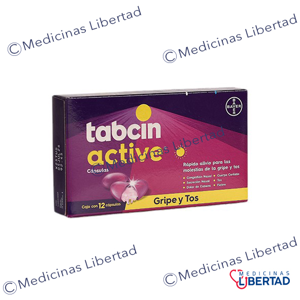 TABCIN ACTIVE C/ 12 CAP