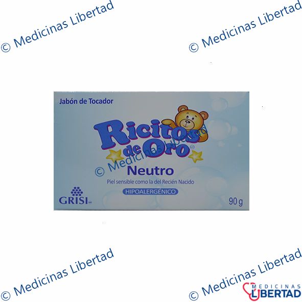 RICITOS DE ORO JABON NEUTRO 90GR