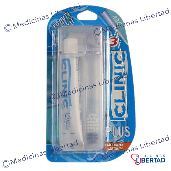 CLINIC PLUS TRAVEL KIT C/3 PZAS