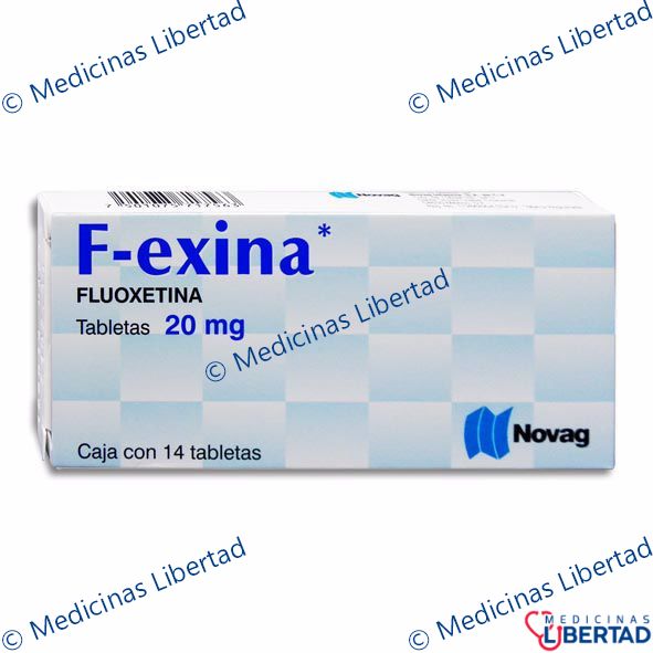 F-EXINA 20 MG Tabletas c/14