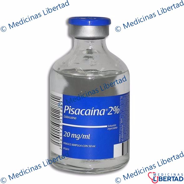 PISACAINA 2% - Solucion Inyectable - 50 ml