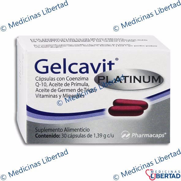 GELCAVIT PLATINUM Capsulas c/30