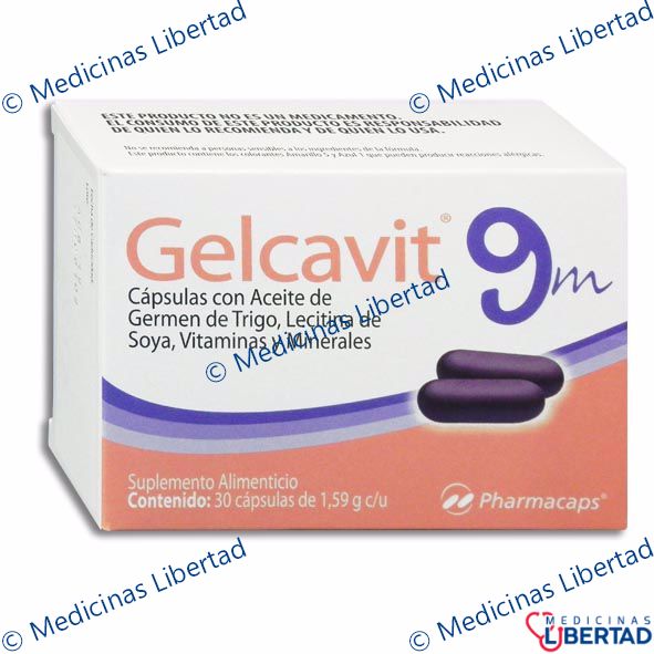 GELCAVIT 9 MESES CAPSULAS  C/30