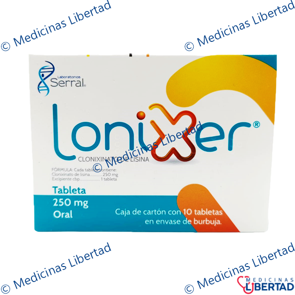 LONIXER TABLETAS 250MG C/10