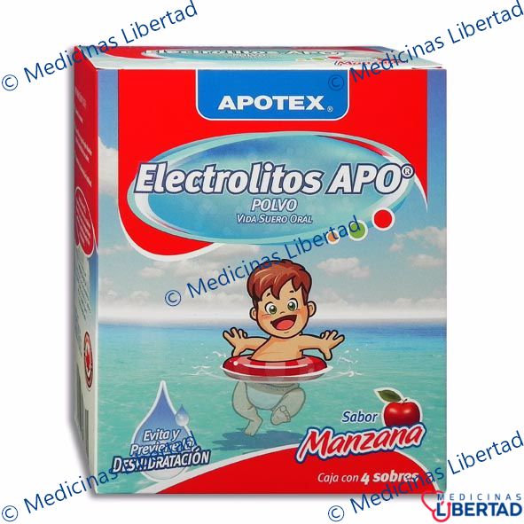 APO MANZANA ELECTROLITOS  C/4