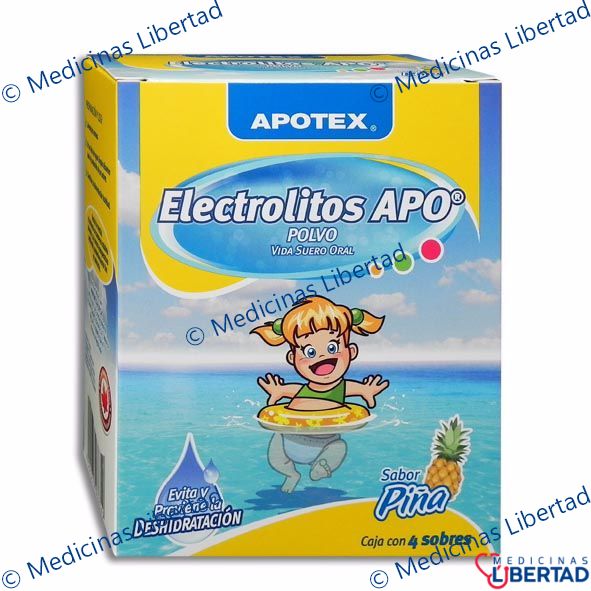 APO PIÑA ELECTROLITOS  C/4