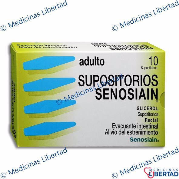 SENOSIAIN ADULTO SUPOSITORIOS C/10