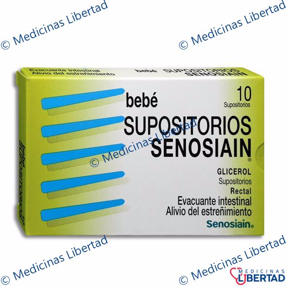 SENOSIAIN BEBE SUPOSITORIOS C/10