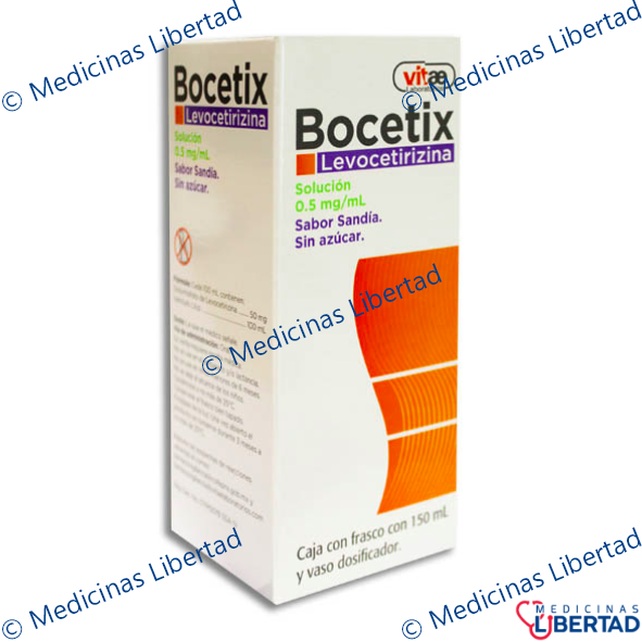 BOCETIX (LEVOCETIRIZINA) SOL. 150ML