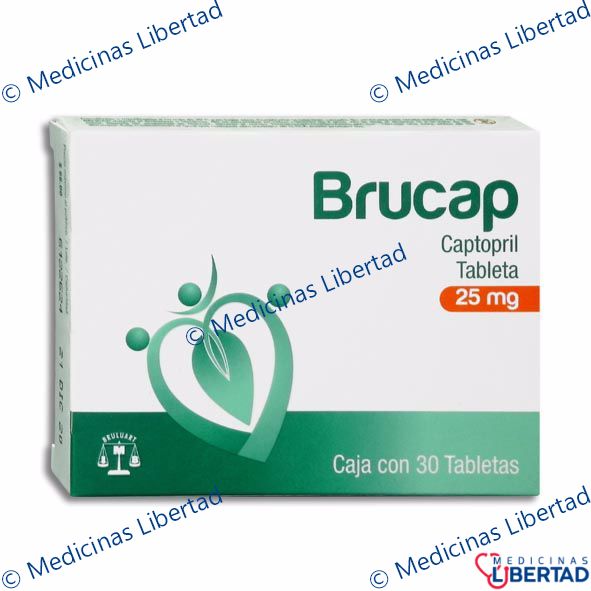 BRUCAP ( CAPTOPRIL ) - Tabletas - C/30