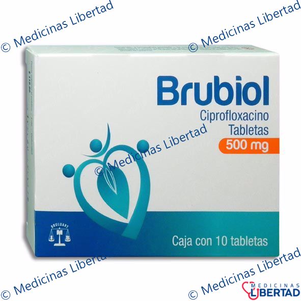 BRUBIOL ( CIPROFLOXACINO )  500 TAB C/10