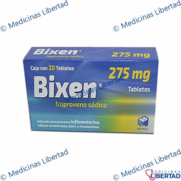 BIXEN 275MG- Tabletas-c/20