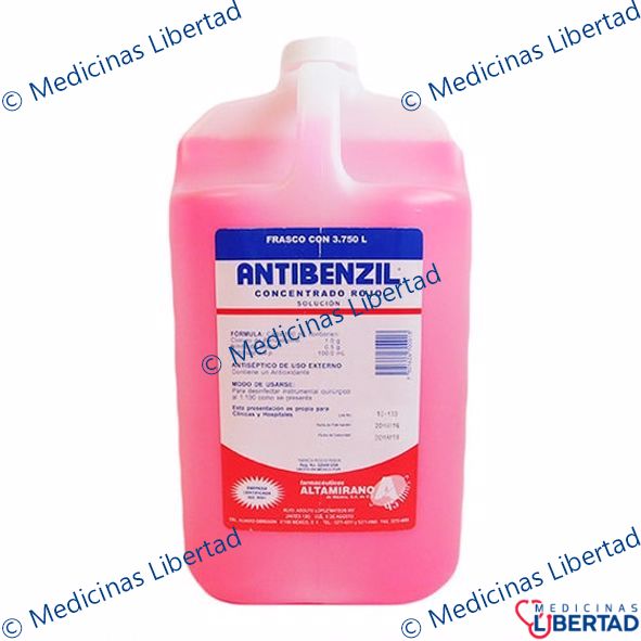 ANTIBENZIL / DERMOCLEEN CONCENTRADO - Galon - 3750 ml