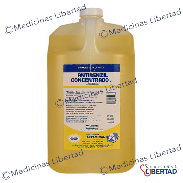 ANTIBENZIL CONCETRADO AMARILLO 3.750 LTS