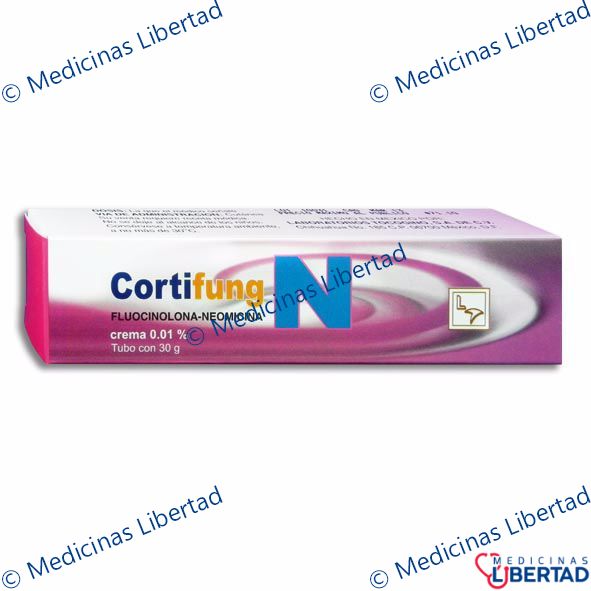 CORTIFUNG-N ( FLUOCINOLONA- NEOMICINA ) CREMA  30 G