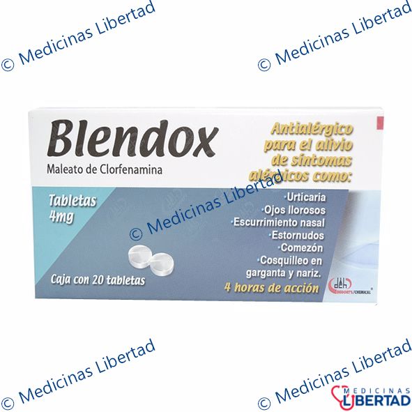 BLENDOX - TABLETAS - C/20