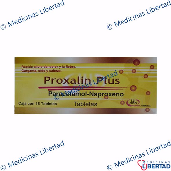 PROXALIN PLUS - Tabletas - c/16