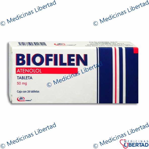 BIOFILEN 50MG - Tabletas - c/28