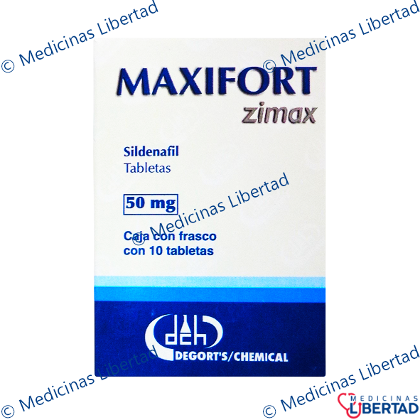 MAXIFORT ZIMAX 50MG - Tabletas - c/10