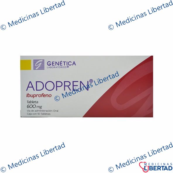 ADOPREN 600 MG TAB C/10