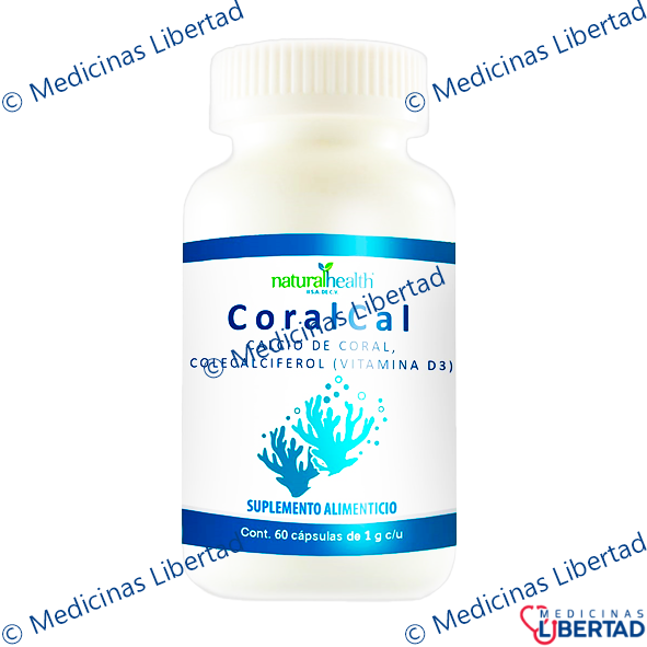 CORALCAL (CALCIO DE CORAL) CAPSULAS C/60