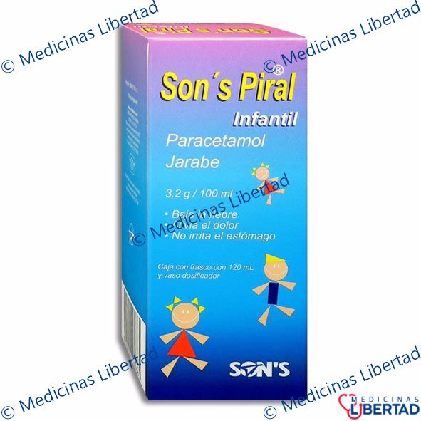 SONS PIRAL Jarabe 120 ml