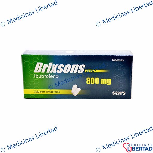 BRIXSONS 800MG Tabletas c/10