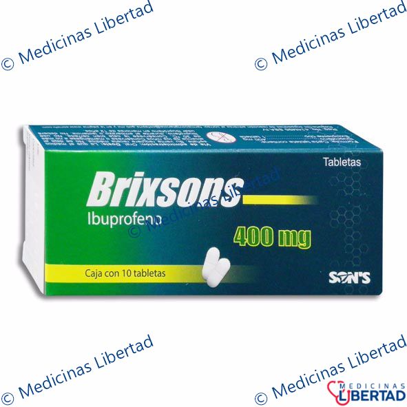 BRIXSONS 400MG C/10 (IBUPROFENO)