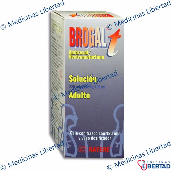 BROGAL T SOLUCION ADULTO  120 ML