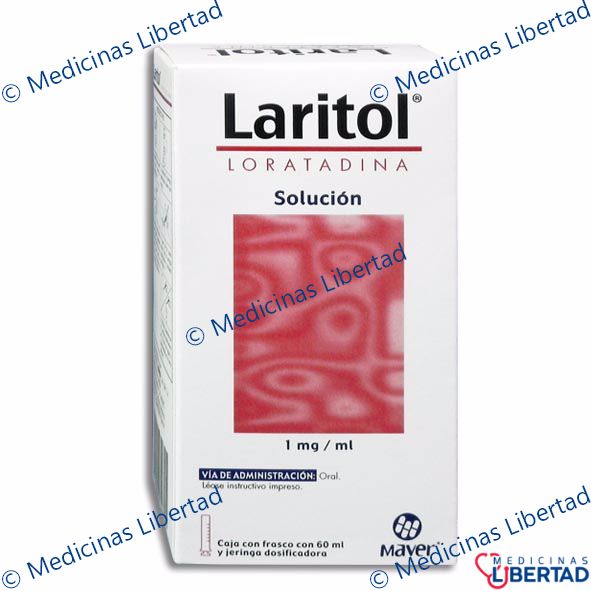 LARITOL SOLUCION  60 ML