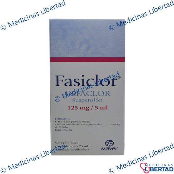 FASICLOR 125MG SUSP. 75 ML