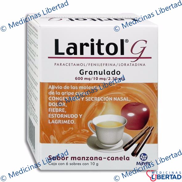 LARITOL G GRANULADO SOBRE  C/6