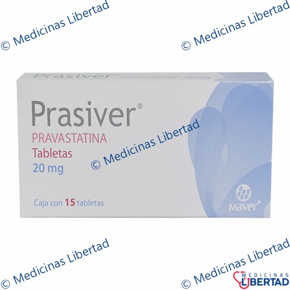 PRASIVER TABLETAS 20MG  C/15