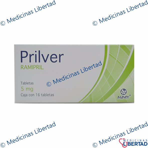 PRILVER 5MG Tabletas c/16