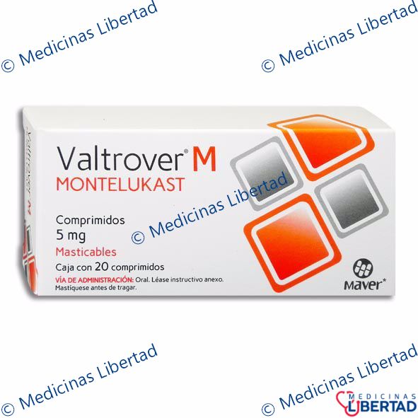 VALTROVER M Com. 5mg Masticables c/20