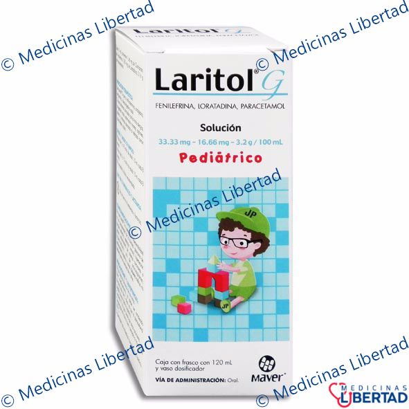 LARITOL G Solucion 120 ml