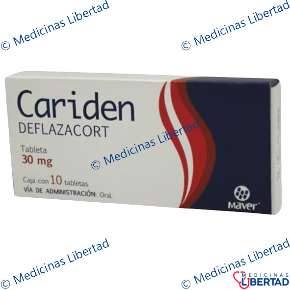 CARIDEN ( DEFLAZACORT ) 30MG TAB C/10