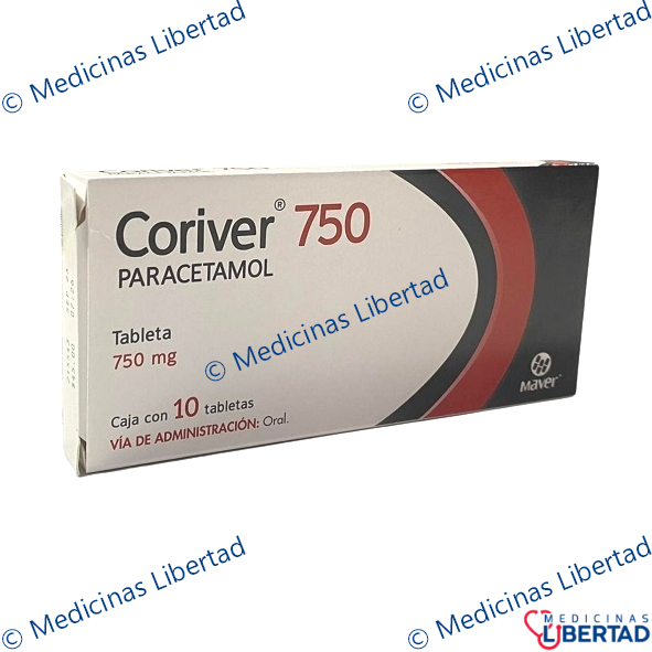 CORIVER 750MG TABLETAS C/10