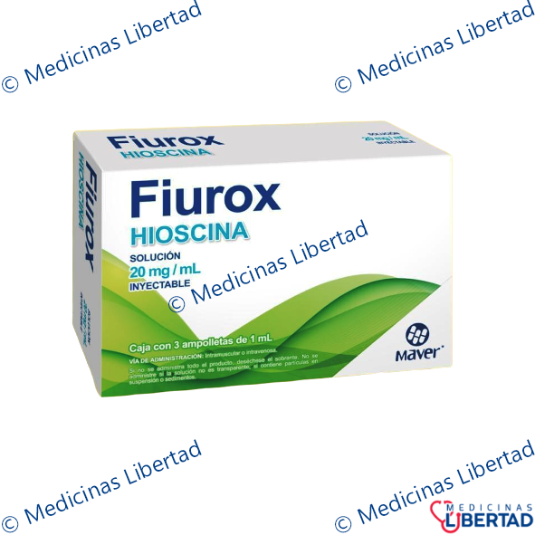 FIUROX ( HIOSCINA) INYECTABLE C/3