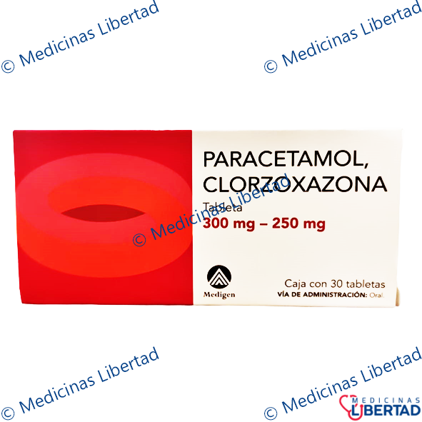 PARACETAMOL, CLORZOXAZONA MEDIGEN TAB C/30