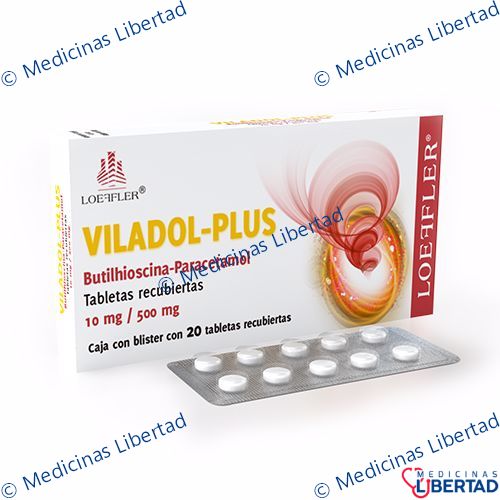 VILADOL PLUS Tabletas c/20