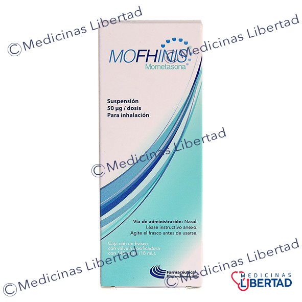 MOFHINIS (MOMETASONA)SUSP. 50MCG 140 DOS 18ML